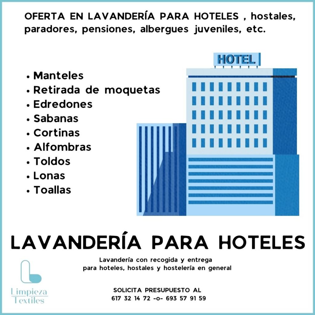 lavandería para hoteles en Málaga