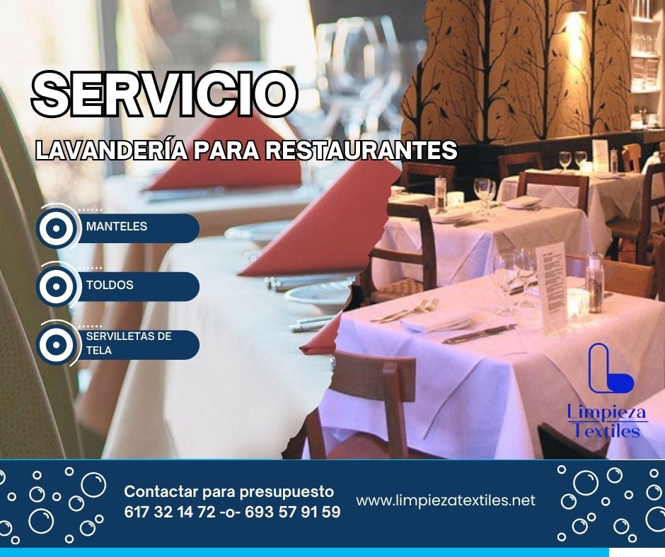 lavandería para restaurantes en Málaga
