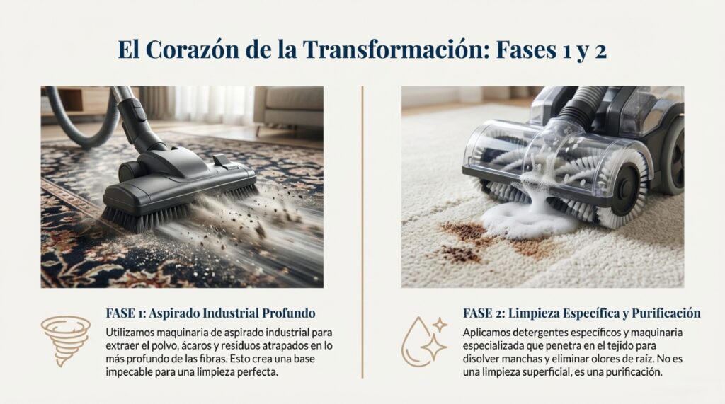 maquinaria especializada limpieza alfombras málaga